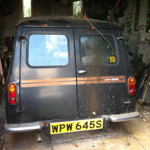 Van barn find
